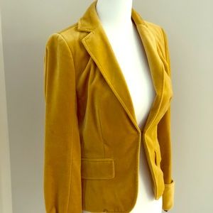 J crew velvet blazer